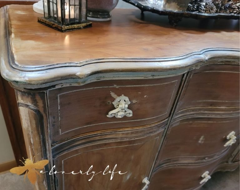 French Country Cottage Sideboard