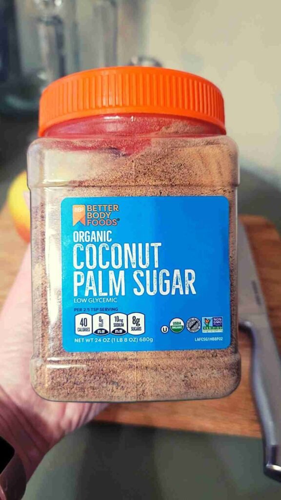 coconut palm sugar | apple butter recipe | A loverly life