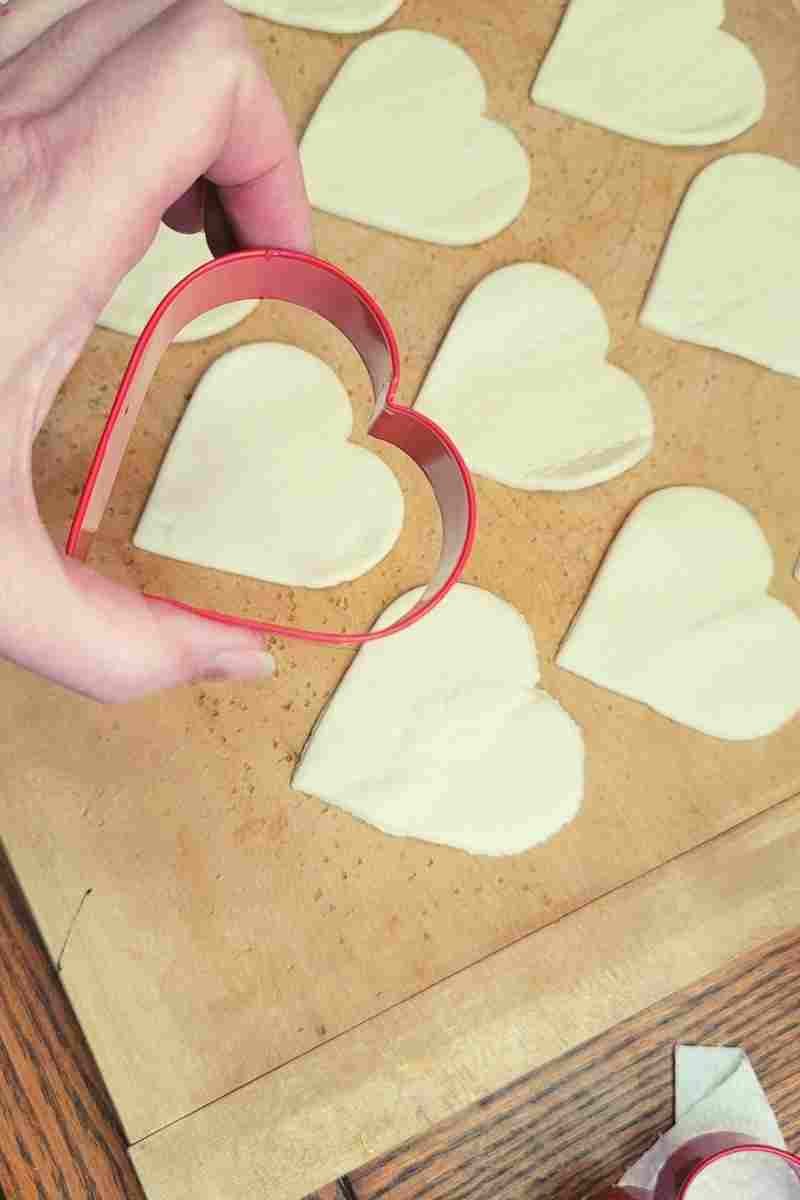 heart shaped puff pastry 2